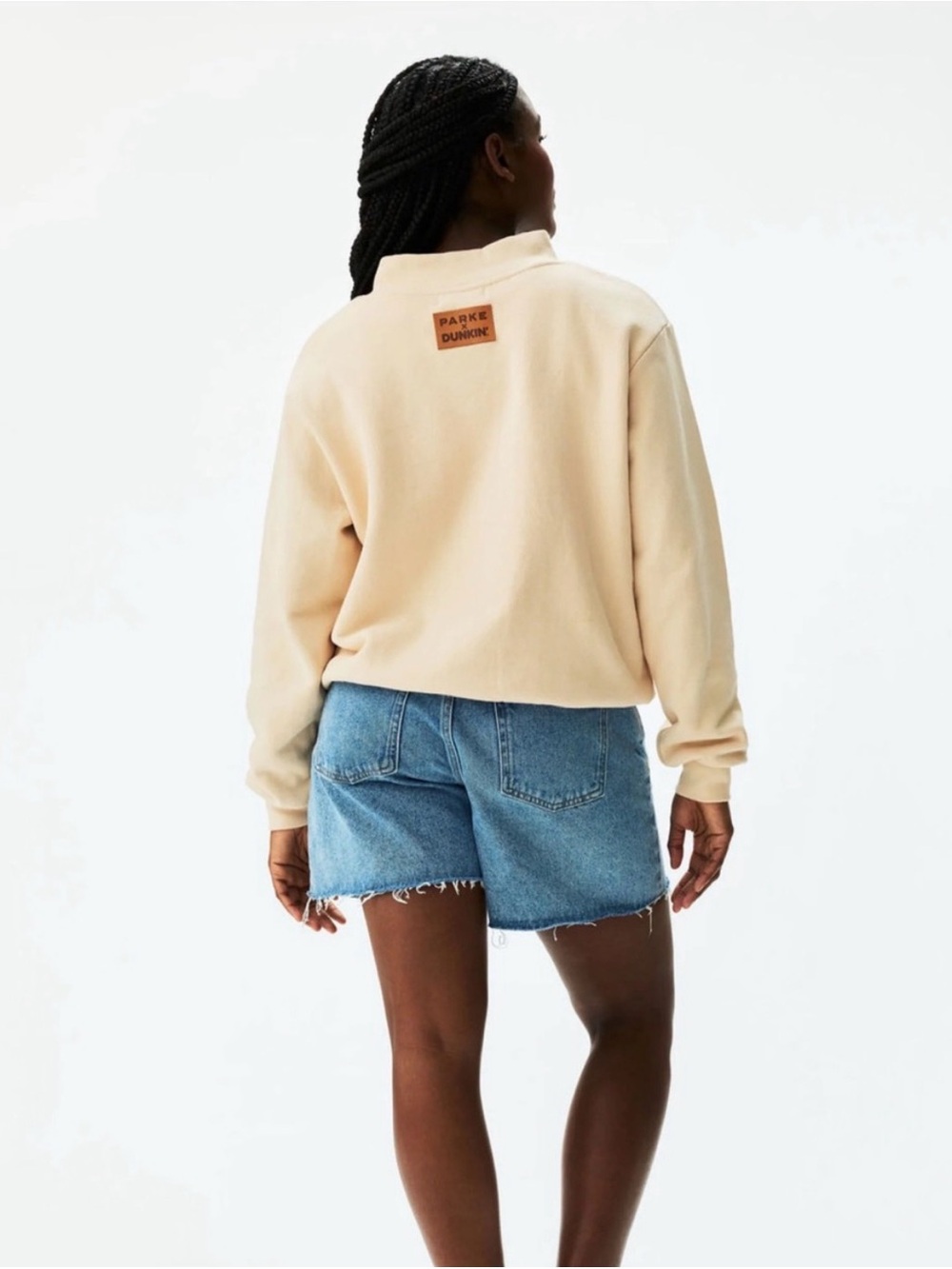 Parke & Dunkin Cream Cozy Pullover Sweatshirt